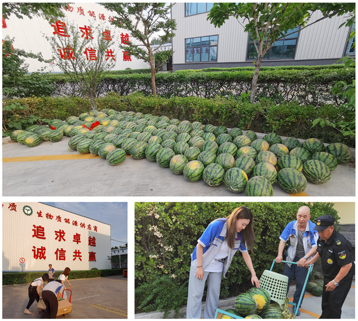 各部門(mén)派來(lái)領(lǐng)西瓜的代表，各個(gè)喜笑顏開(kāi).jpg