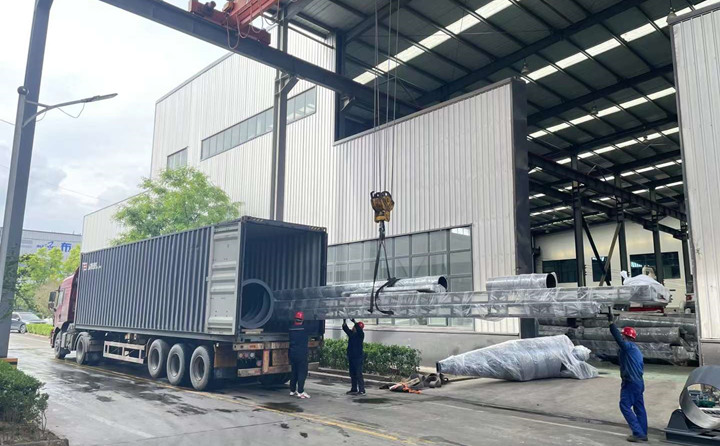 今日木屑顆粒機生產線出口非洲.jpg 今日木屑顆粒機生產線出口非洲.jpg