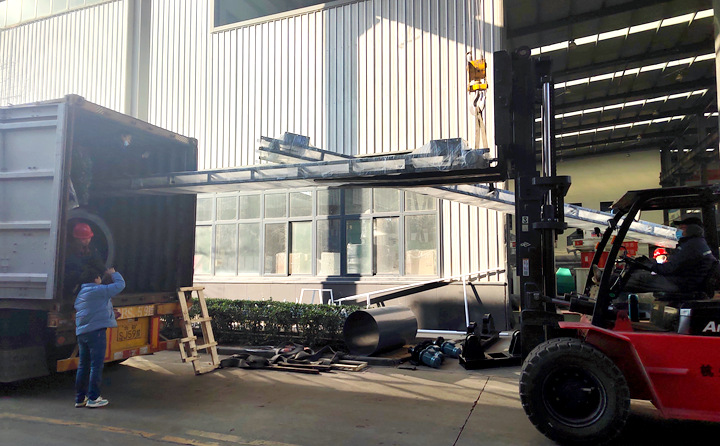 木屑顆粒機生產線發往英國倫敦,這是年產2萬噸的顆粒機生產線設備.jpg 木屑顆粒機生產線發往英國倫敦,這是年產2萬噸的顆粒機生產線設備.jpg